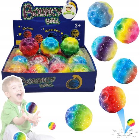 12 x bola de galaxia saltarina meteoro bola espacial bola de galaxia (1/5)
