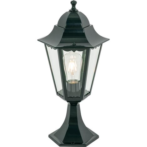 QAZQA p45 - Lampe sur pied extérieur - 1 lumière - Ø 23 cm - Vert - Classique/Antique - éclairage extérieur