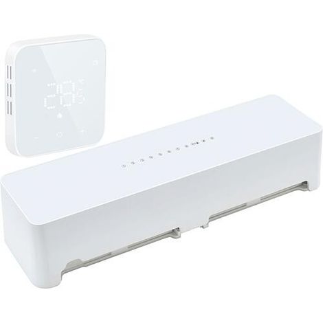 Collecteur de régulation avec Thermostat d'ambiance H 64-MT Master, Blanc (1/5)