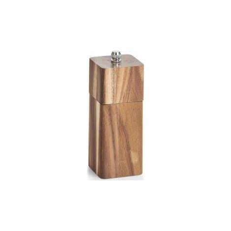 Zeller Moulin Élégant Bois d'acacia 5 x 5 x 13,5 cm