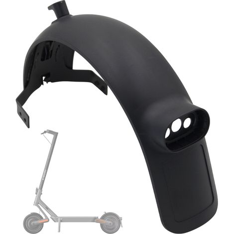 Scooter accessories Mi4Ultra rear mudguard, water deflector, mudguard, waterproof panel, detachable warning taillight (1/4)