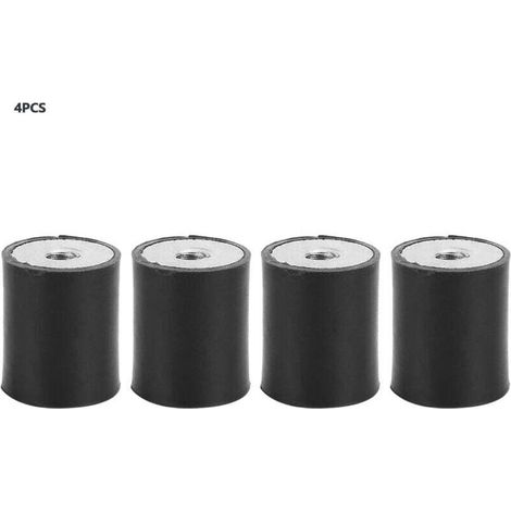 4 pcs amortisseur d'isolateur à bobine anti-bobine non toxique de caoutchouc (DD20 25 m6) (1/4)