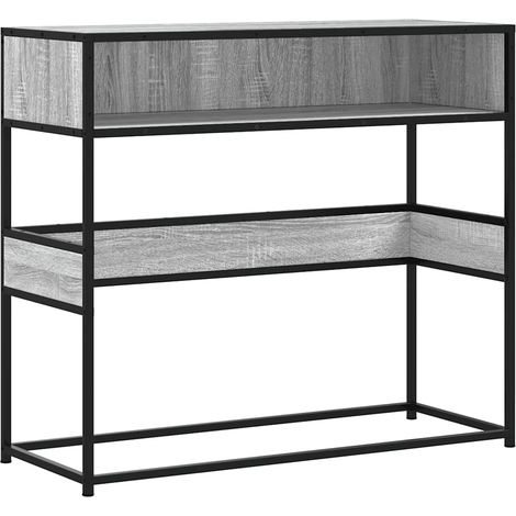 Maison Exclusive - Tavolo Consolle Rovere Sonoma 90x35x80 cm in Legno Multistrato