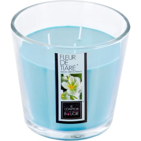 Bougie Parfumée "Nina" 500g Fleur Tiaré (1/2)