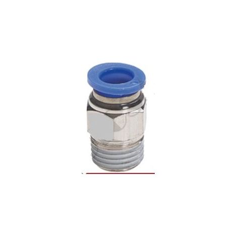 UNION MACHO BSP E.R. 1/4" D.8 - DICSA