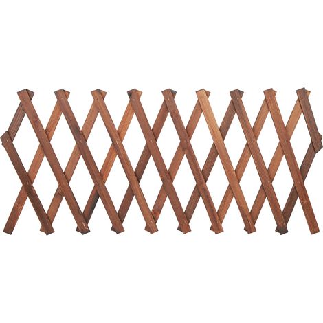Traliccio espandibile per piante – parete decorativa per esterni – in legno – supporto per recinzione – piante rampicanti