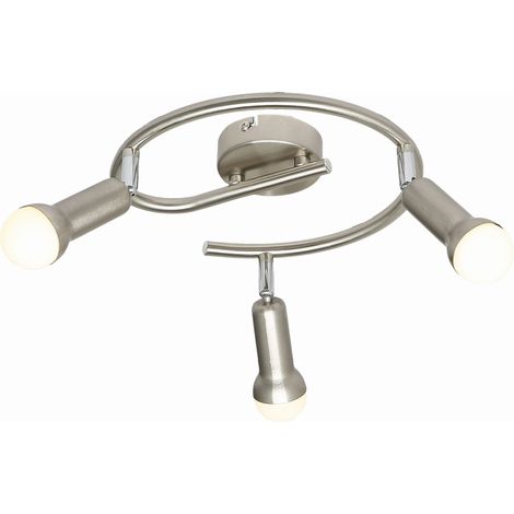 Plafoniera Candellux ARC 98-63304 argento 3xE14 42cm