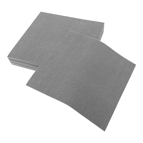 Lot de 20 dalles de moquette autocollantes 50 x 50 cm - Tapis carré - Pour restaurants, chambres familiales, bureaux, etc - Gris clair (1/5)