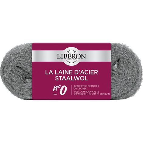 LIBERON - Laine acier n° 0 3x30g liberon (1/2)