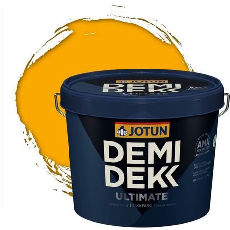 Peinture Bois - DEMI DEKK ULTIMATE - Lasure Opaque Satinée - RAL 7032 - 0,75L (1/2)