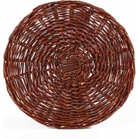 Sottopiatto in vimini grezzo, Ø25 cm (kit da 10)