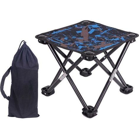 Chaise pliante tabouret de camping tabouret pliant portable adulte (1/5)
