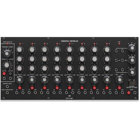Módulo sintetizador modular controlador secuencial Behringer 960 (1/3)
