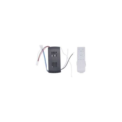 Kit de Télécommande Universelle pour Ventilateur Plafond 40 W 6 Vitesses Fonction Synchronisation Remplacement Ventilateurs et Lumières CC