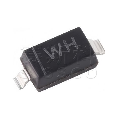 Changdian/Changjing BZT52C12 screen-printed Zener diode WH SOD-123 12V 350mW, electronic component chip, electronic components, 5 units, 5 units shipped.