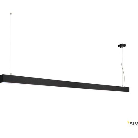 SLV 1001409 GLENOS, profile suspension, 2m, black, SMD LED 103W, 4000K (1/5)