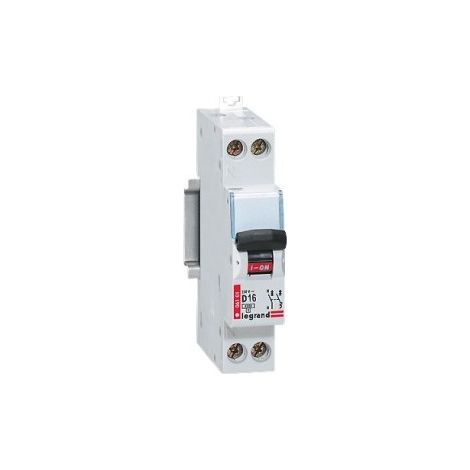 Legrand 006101 DNX 4500 Circuit Breaker - Screw-type Lexic - Single-pole + Neutral - 230 V - 16 A - D-curve