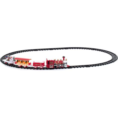 Train de Noël lumineux 16 pièces musical 1 LED - Feeric lights & christmas (1/3)
