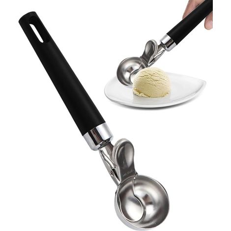 Eisportionierer mit ergonomischem Griff (1/4)