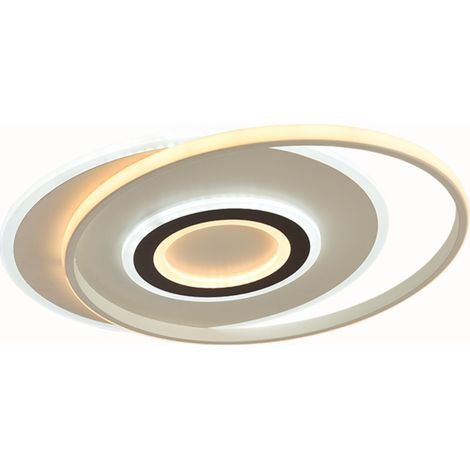 Jandei - Plafón LED tridimensional circular CCT 72W bitono 480mm
