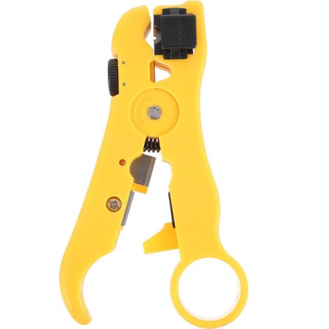 Pince à Dénuder 352 Multifonction pour Câble, Coupe-fil, Jaune (1/4)