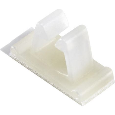 TRU COMPONENTS TC-VC0606203 Befestigungssockel selbstklebend 1593114 Bündel-Ø-Bereich 6.60 mm (max)
