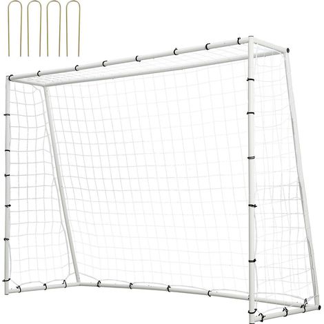 Entraîneur de Rebond de Football 8x6FT - Équipement en Fer pour Pratique Solo,Filet à Rebond Double-Sided pour Entraînement dans le Jardin (1/5)