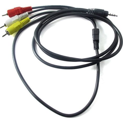 Cable Audio Video Av Rca Male Jack 3.5 Mm Longueur 5 Metres Linq Yp-003-5m