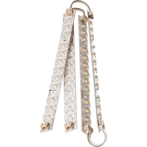 Cuatro tiras led recambio apliques redondo y cuadrado 24 w cct 32576, 32579
