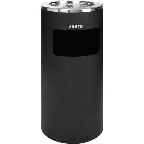 Corbeille à papier/Cendrier AF 202 AB - 20L - Acier revêtu - Saro