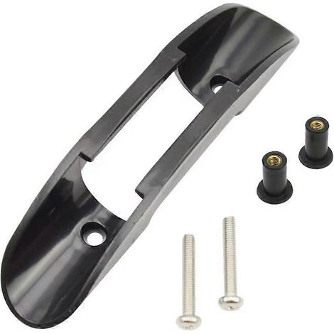 Support de pagaie de kayak avec clip, support de pagaie universel pour bateau, support de pagaie de pont pour kayak, remplacement avec fixation (2 pièces, noir) (1/5)