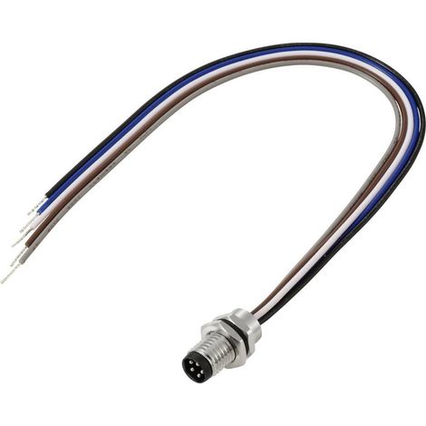 TRU COMPONENTS TC-13751904 Cavo di collegamento M8 x 1 Spina dritta 0.2 m Numero di poli: 5 1 pz. (1/3)