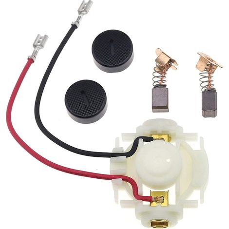 Kit 12 perii de carbon pentru polizor unghiular, compatibil cu Makita, marca BGHYHYHI, multicolor, durabile și de înaltă performanță (1/5)