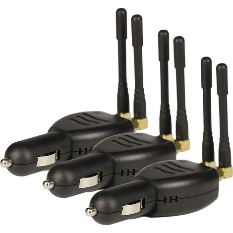 Tres piezas Antena de 2 bandas GPS BDS Anti Tracker con encendedor de coche universal (1/3)