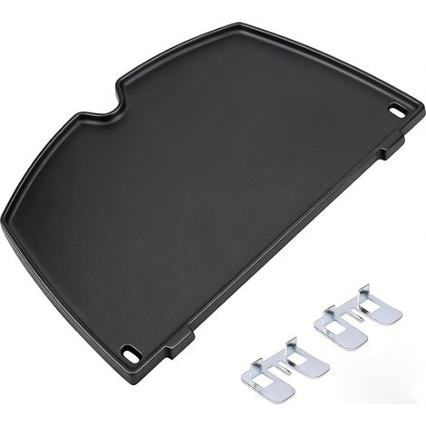 38,9 x 27,5 CM 6559 Fonte Plaque pour Weber Q200 Q220 Q2000 Q2200 Modèles de Gril de la série, Fonte Plancha de Cuisson Gril à Gaz pièces de Rechange