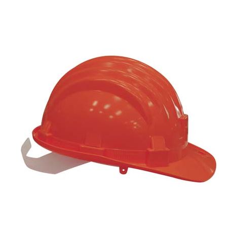 ELMETTO SICUREZZA - SENZA SOTTOGOLA ROSSO- 5 pezzi