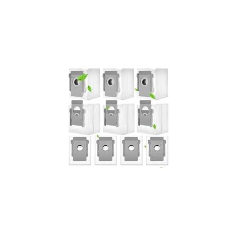 Paquete de 10 bolsas para aspiradora iRobot Roomba i7 i7+ i7 Plus S9 S9+ i3 i3+ i4 i4+ i6 i6+ i8 i8+ j7 j7+ E5 E6 E7. Bolsa de repuesto para aspiradora iRobot Roomba Allen Clean Base - Crezuo