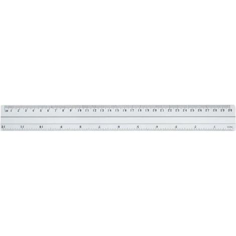 Righello grande in alluminio 30 cm Gr -111-30
