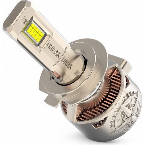 Bombilla LED H4 para faro de coche, 240 W, tubos dobles de cobre (1/5)