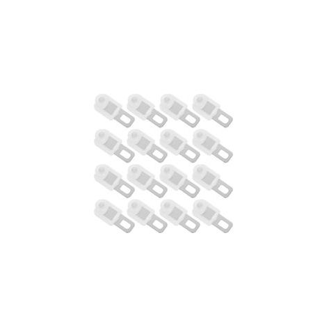 roulettes pour Rideau Coulissant en Lot de 50 Rouleaux Silencieux pour Rail De Rideau Accessoires Robustes pour Maison