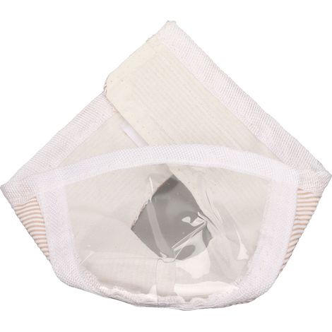 Muselière pour chat respirante pour prévenir les combats et les morsures, protection faciale en PVC Transparent pour la coiffure et la manucure M (1/5)