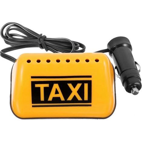 Panneau lumineux LED pour taxi vintage-10.5X6.5CM-Yellow (1/4)
