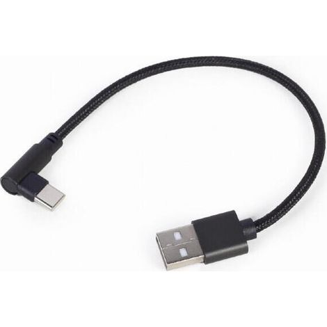 Gembird CC-USB2-AMCML-0.2M cable USB 0,2 m USB 2.0 USB A USB C Negro (1/2)