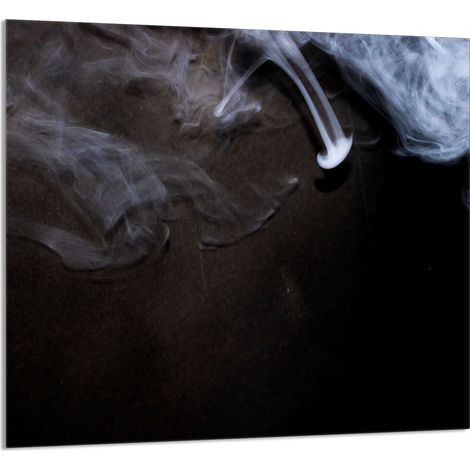 Panneau de verre pour cuisine 65x60 Fumé (1/5)