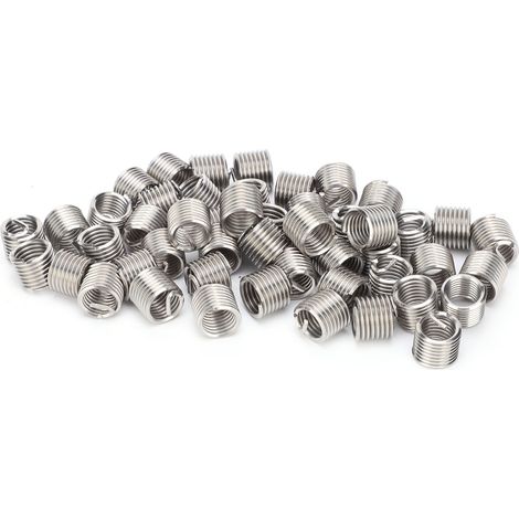 50 Pièces Manchon Fileté M10 x 1.5, Protection pour Écrous et Vis, Kit Réparation Filetage Hélicoïdal (1/5)