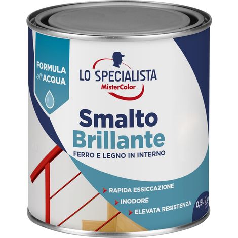 Vernis à eau brillante vert foncé 0,5 L (1/3)