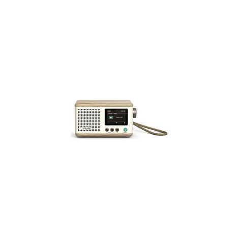 Radio numérique portable PURE Classic Mini DAB+ FM Bluetooth 5.3 écran TFT 2,4 pouces Blanc (1/5)