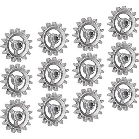 Paquet de 12 roues dentées, équipement de remplacement résistant (1/5)