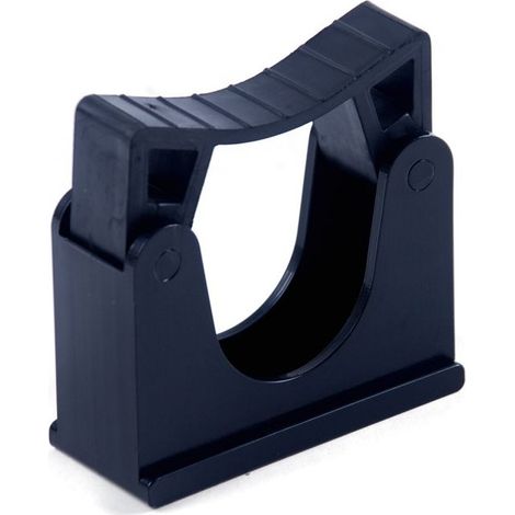 Support Mural Universel pour Tuyau d'aspirateur pour Manche téléscopique de 32 mm / 35 mm aspirateur -Noir (1/5)