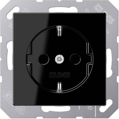 Jung simple Insert Prise de courant noir A1520KISW 1 pc(s) Q265432 (1/2)